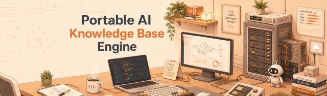 Local & Portable AI Knowledge Base Engine
