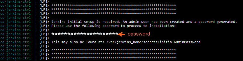 Jenkins container