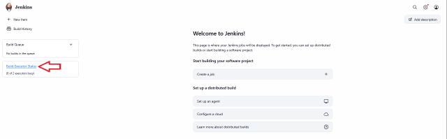 Build executor Status