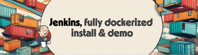 Fully Dockerized *(DoD)* Jenkins setup through Traefik
